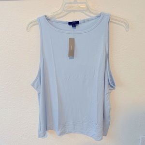 NWT J.CREW WOMENS TANK, light blue, size 2X